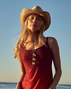 Wynona Packable Raffia Cowboy Hat