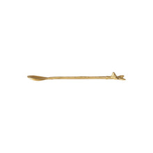 Brass Reindeer Cocktail Spoon