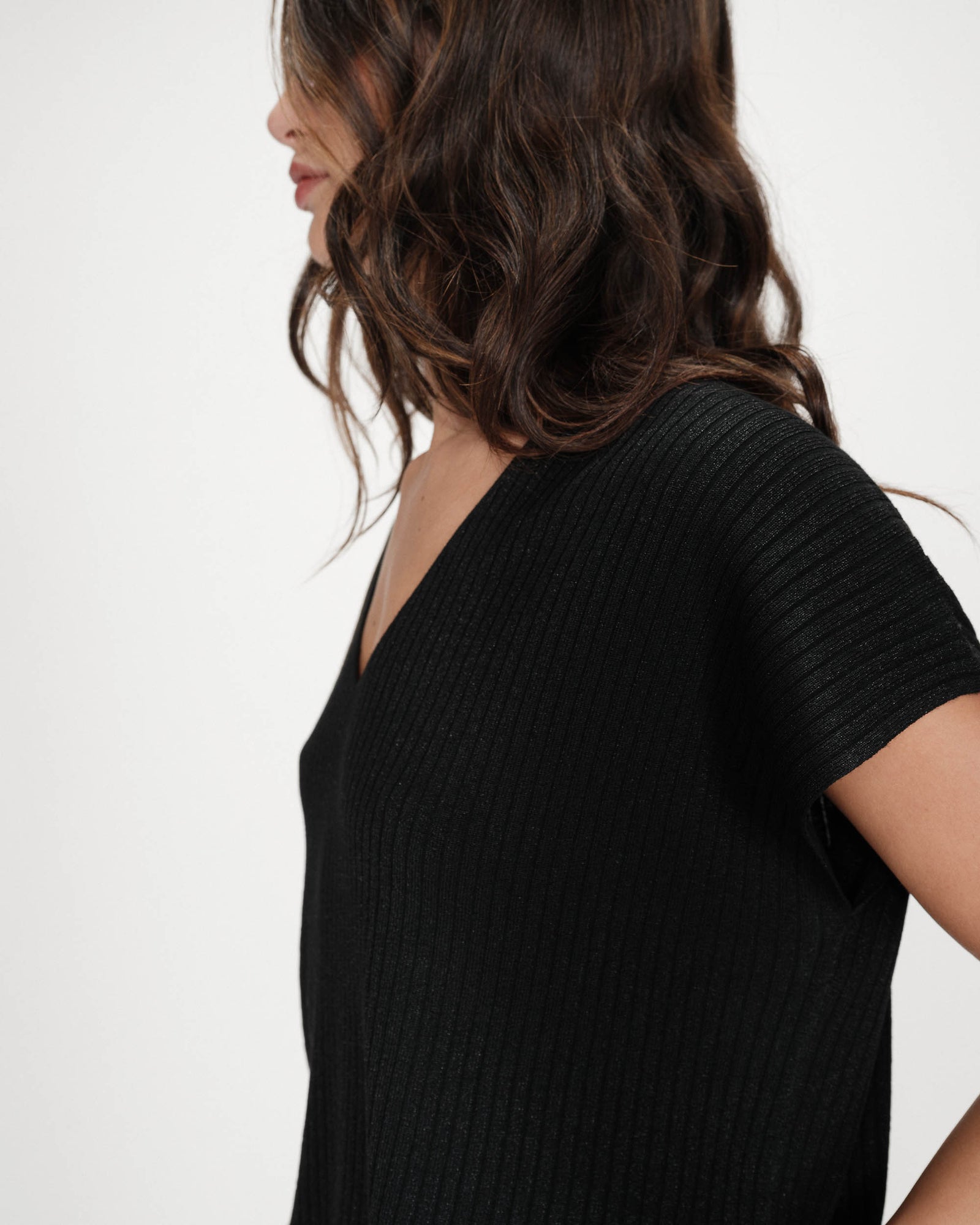 Vapor Shimmer Top