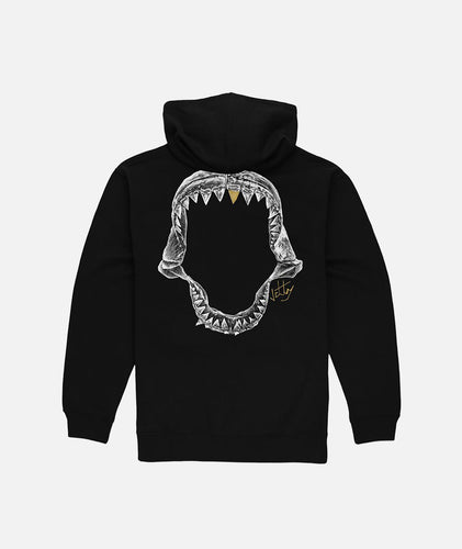 Jaws Black Hoodie