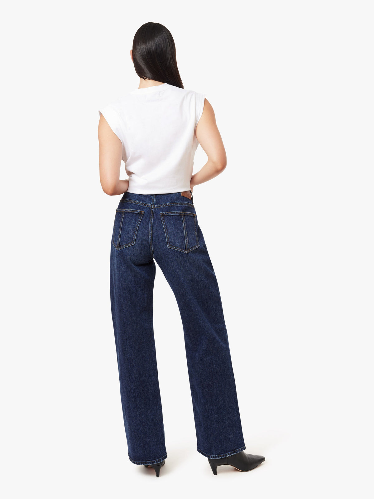 Blaine Bayou High Rise Straight Leg Jeans