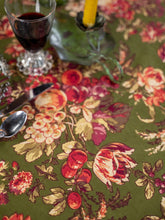 Bountiful Harvest Olive Tablecloth