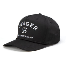 Branded Black Snapback