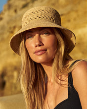 Olivia Packable Straw Bucket Hat