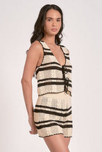 Taja Stripe Crochet Top