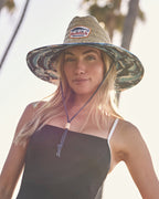 Blue Fish Lifeguard Hat