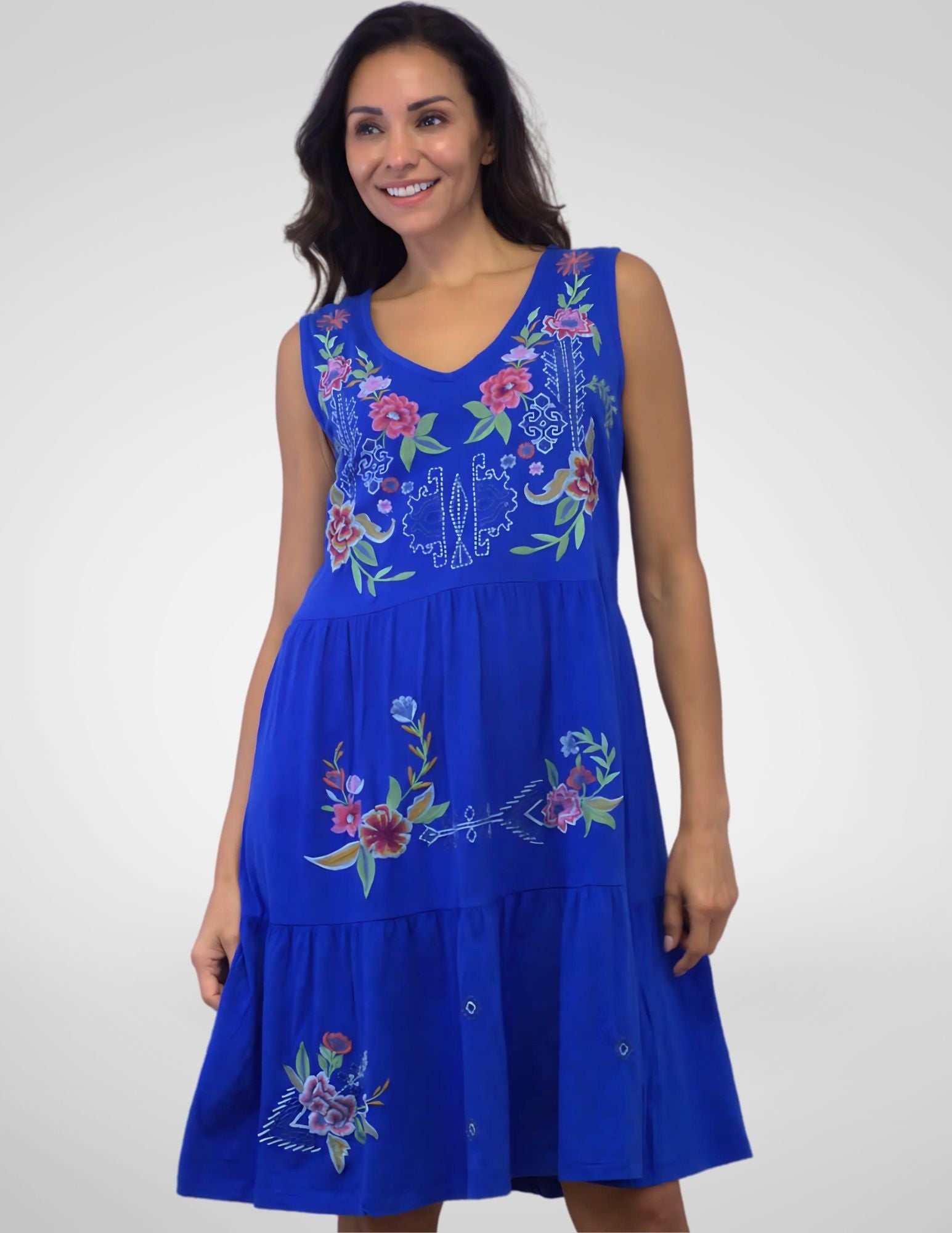 Leighann Embroidered Dress