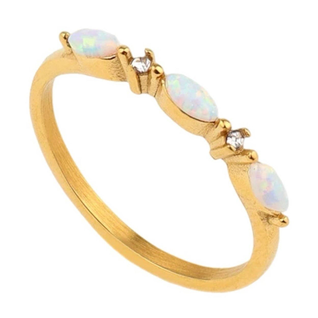 Everlasting Opal Stacking RIng