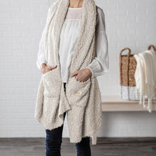 Cream Knit Shawl