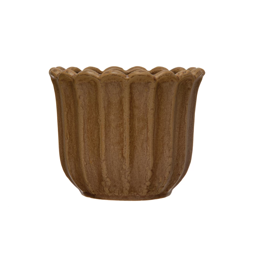 Stoneware Flower Planter