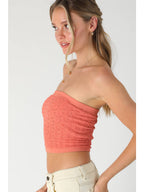 Floral Lace Tube Top