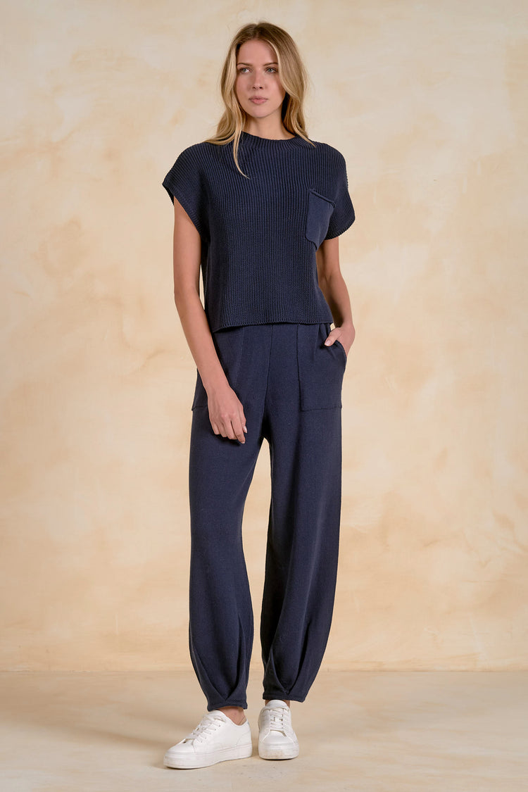 Willow Navy Sweater