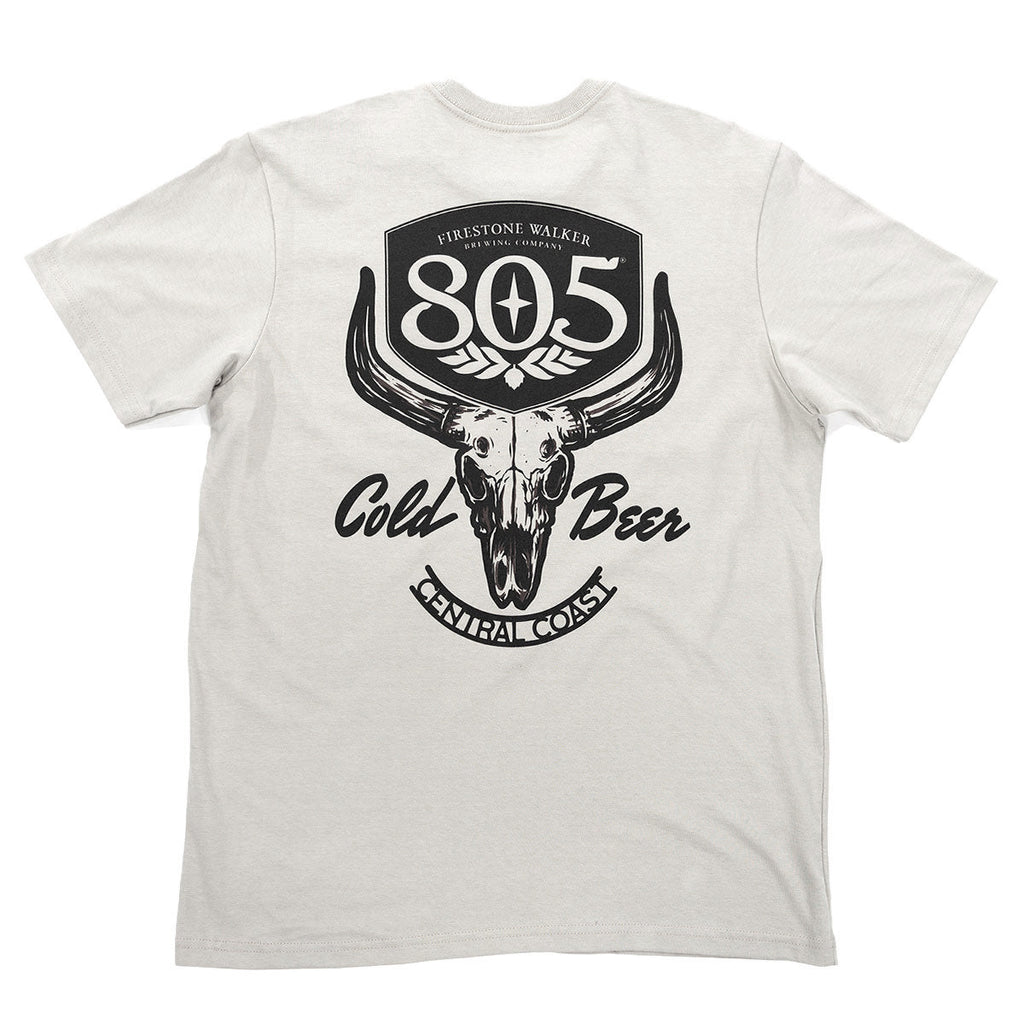 805 Premier Light Gray Outlaw Tee