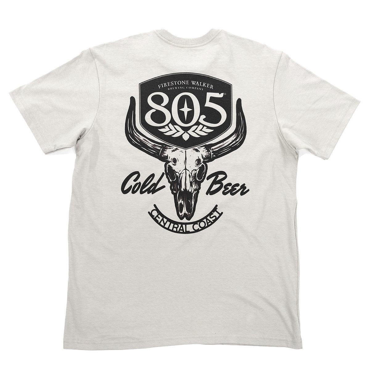 805 Premier Light Gray Outlaw Tee