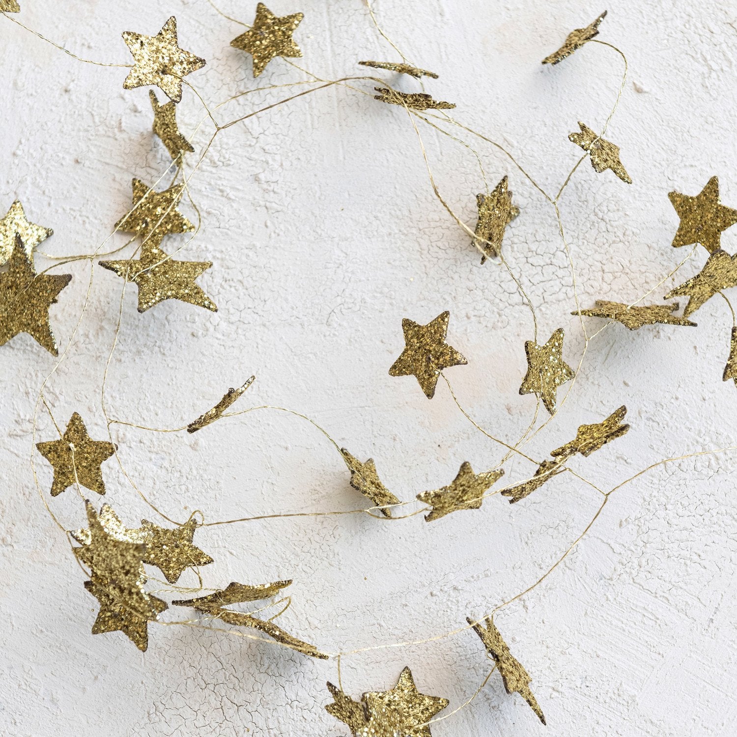 Glitter Star Garland