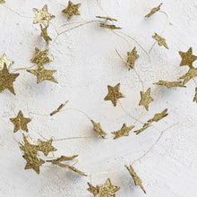 Glitter Star Garland