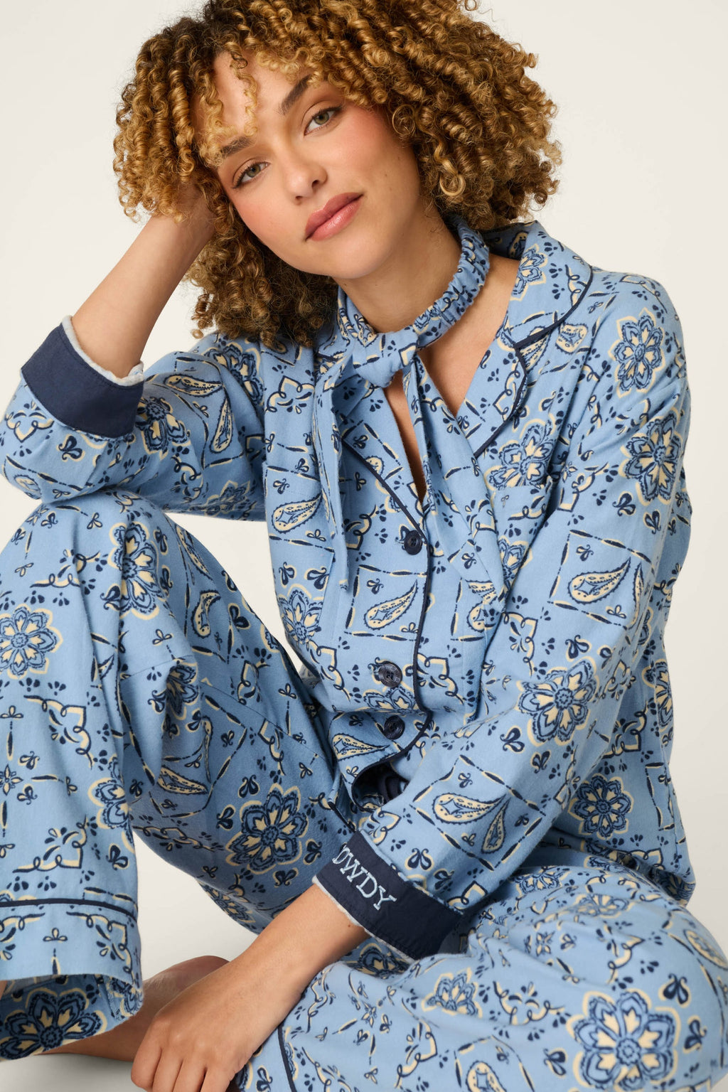 Bandana Flannel Classic PJ Set