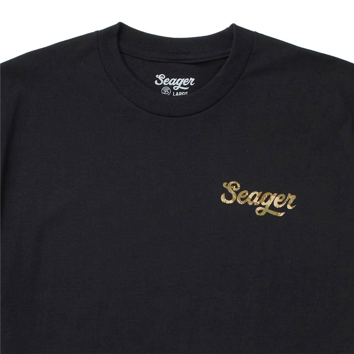 Russ Camo Fill Black Tee