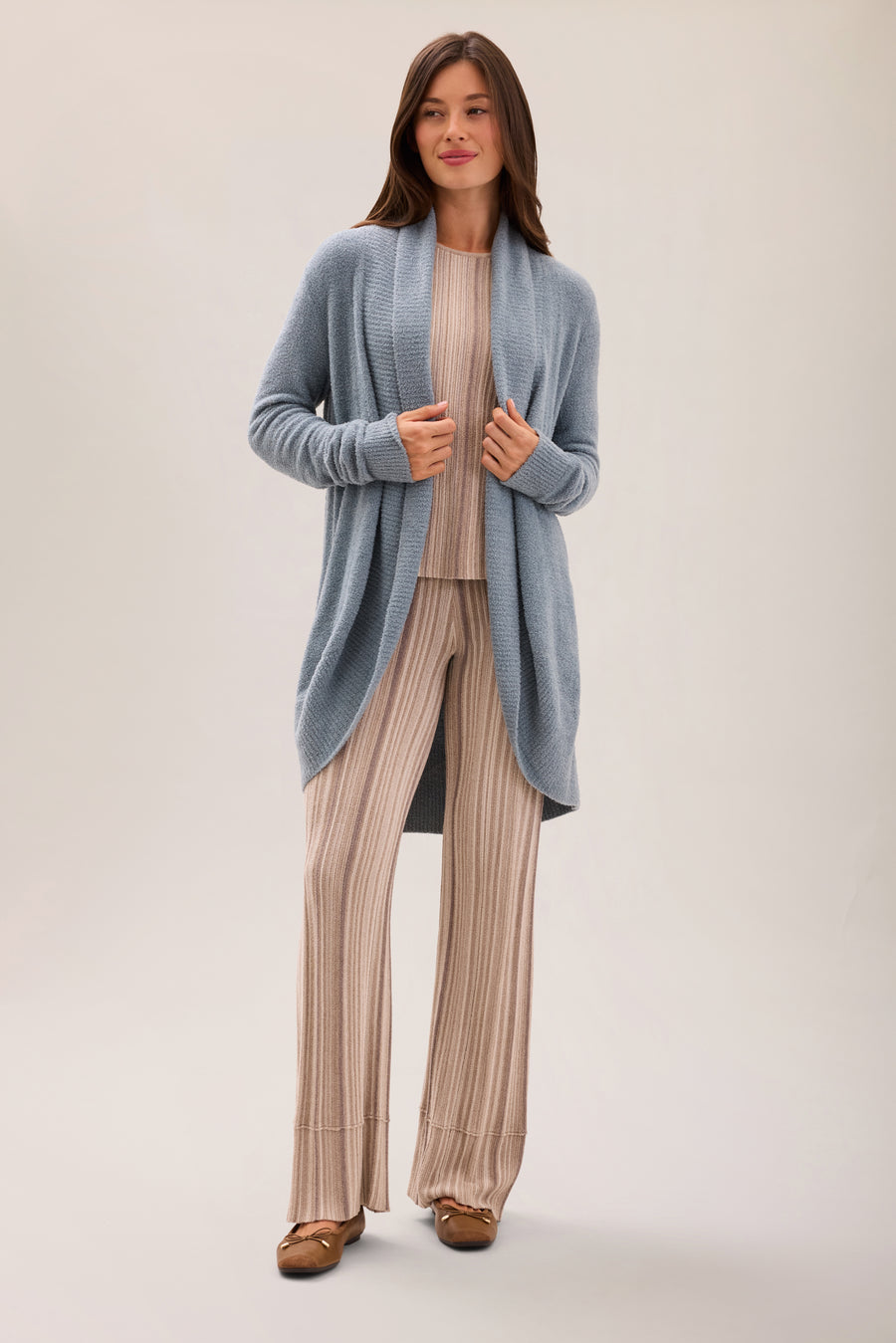 CozyChic Lite Blue Aura Circle Cardi