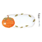 Pumkin Tray & Dip Set