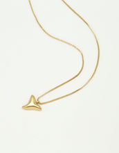 Shark Tooth Gold Necklace