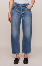 The Off-Duty Breakpoint Bowed Ankle Jean