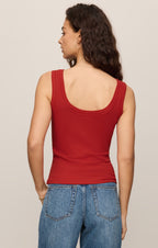 Larkin Chili Pepper Embroidered Tank