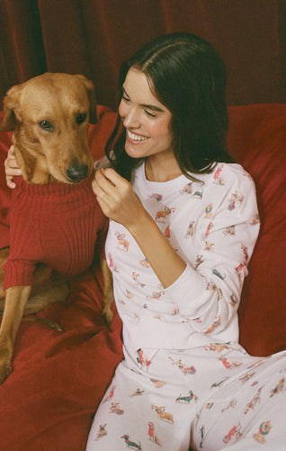 Cozy Up Pup Holiday Long-Sleeve