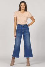 Audrey Nevis Crop Wide Leg Jean