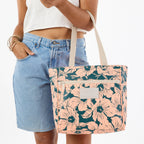 Flor Del Mar Dark Teal Go-To Tote