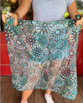 Turquoise Concho Bandana