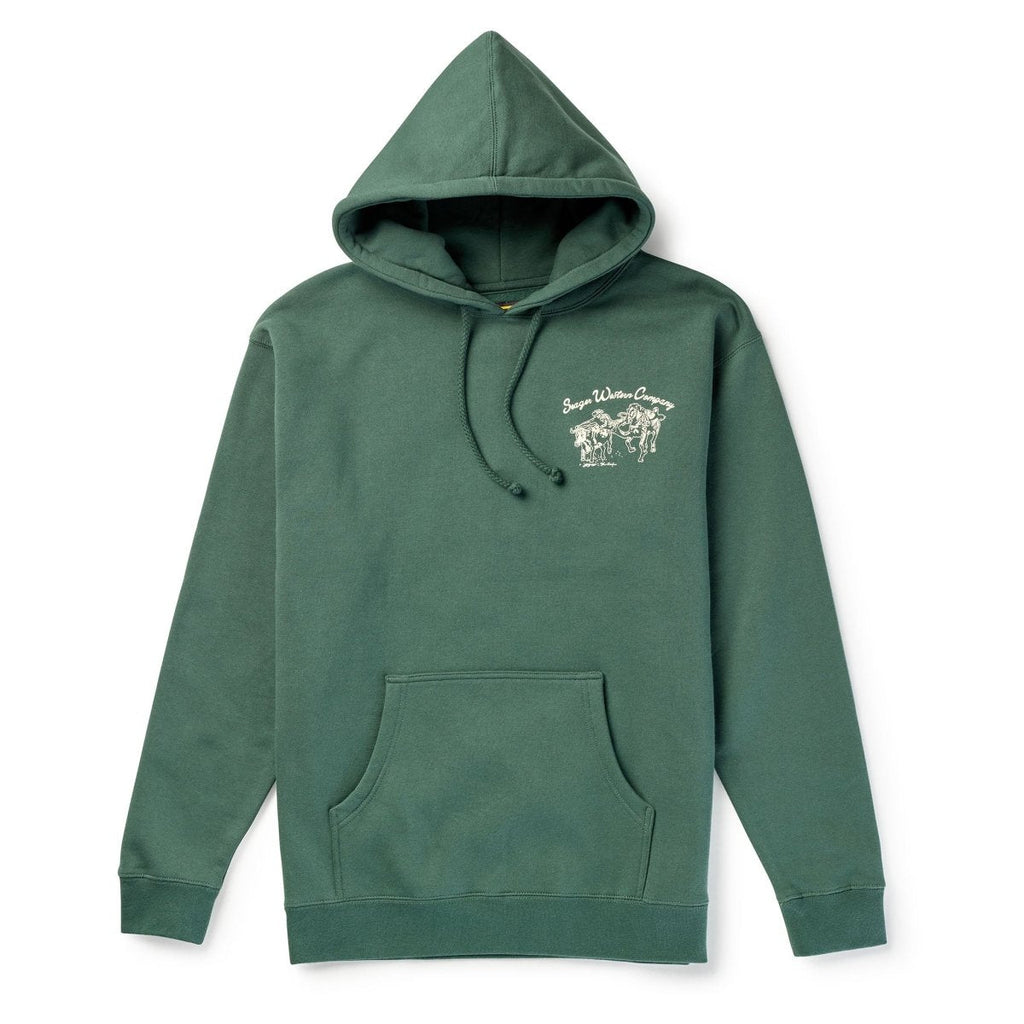 Los Rios Green Hoodie