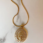 Blessed Pearl Religious Necklace