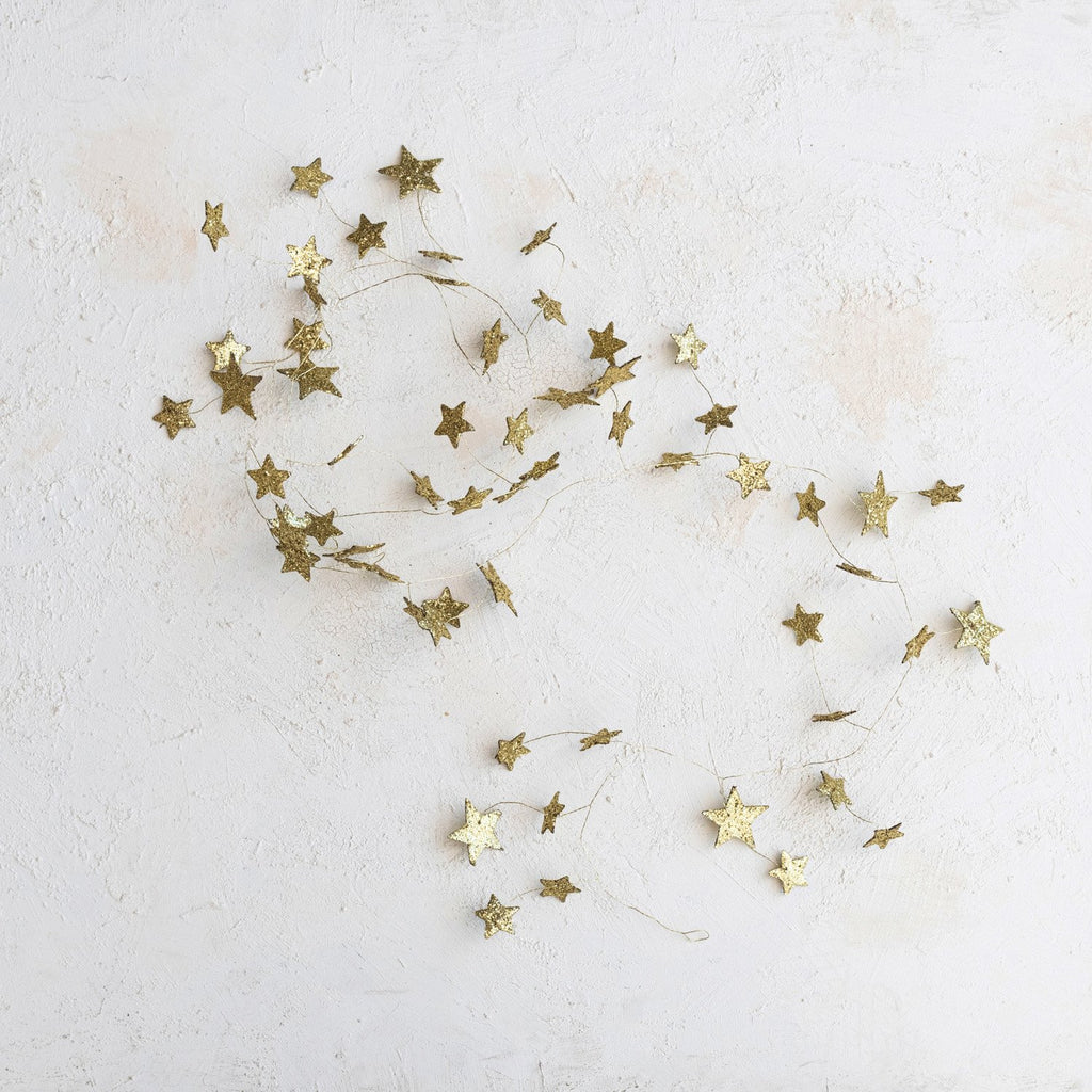 Glitter Star Garland