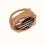 Harley Buffed Whiskey Convertible Shoulder Bag