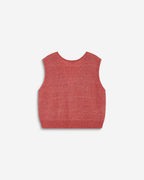 Nars Blush V Sleeveless Cardigan