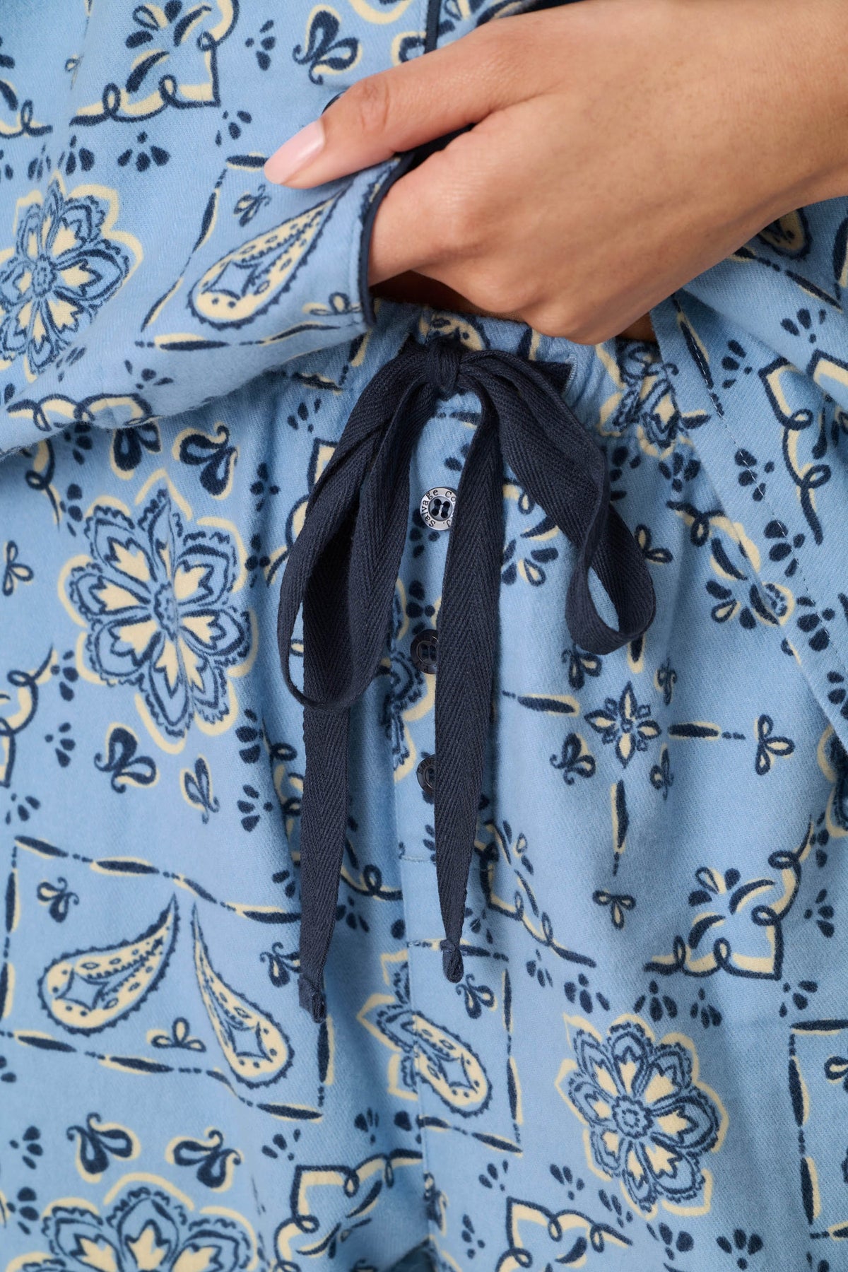Bandana Flannel Classic PJ Set