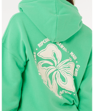 Surf Puff Heritage Green Hawaii Hoodie
