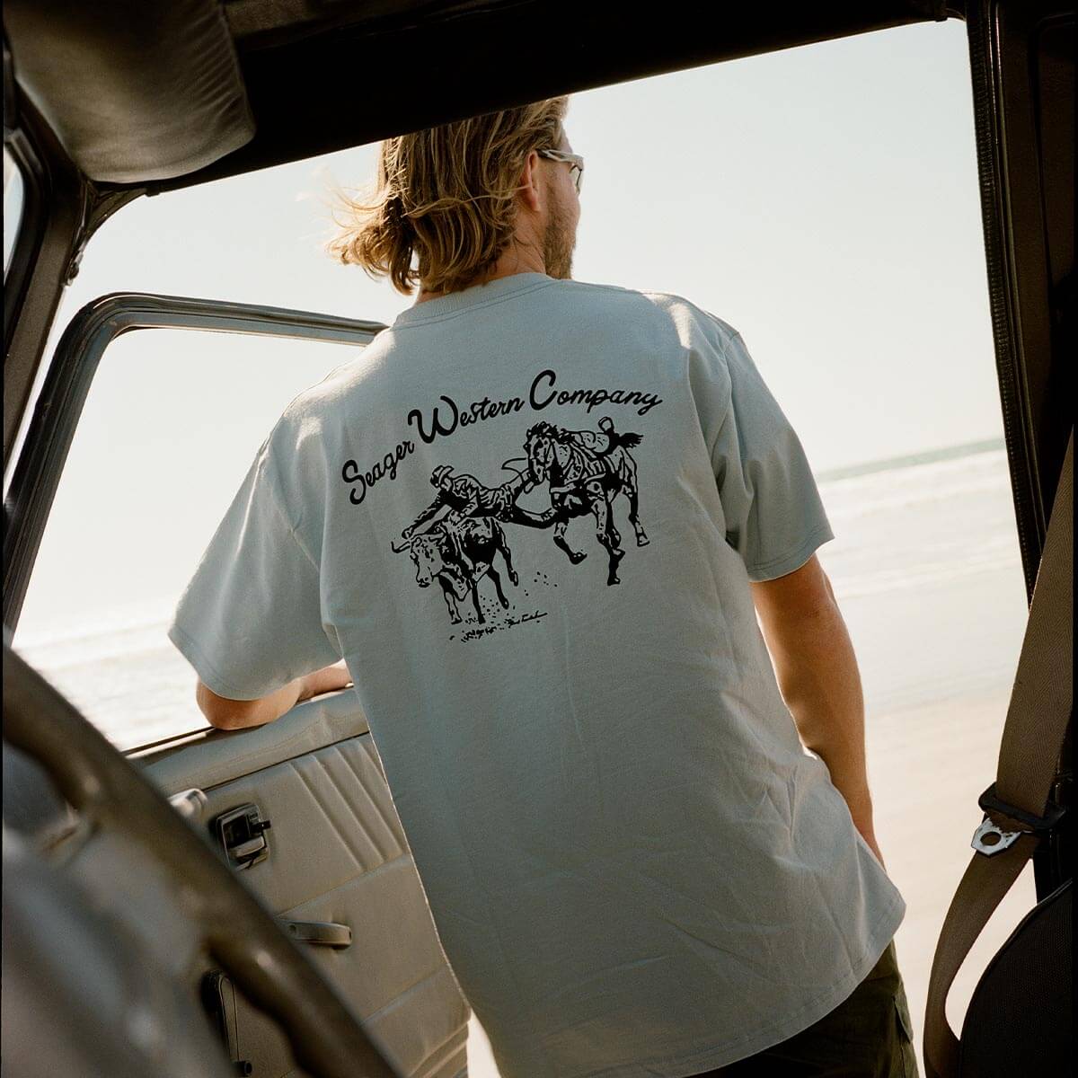 Los Rios Artic Blue Tee