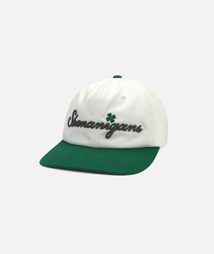 Shenanigans White Snapback