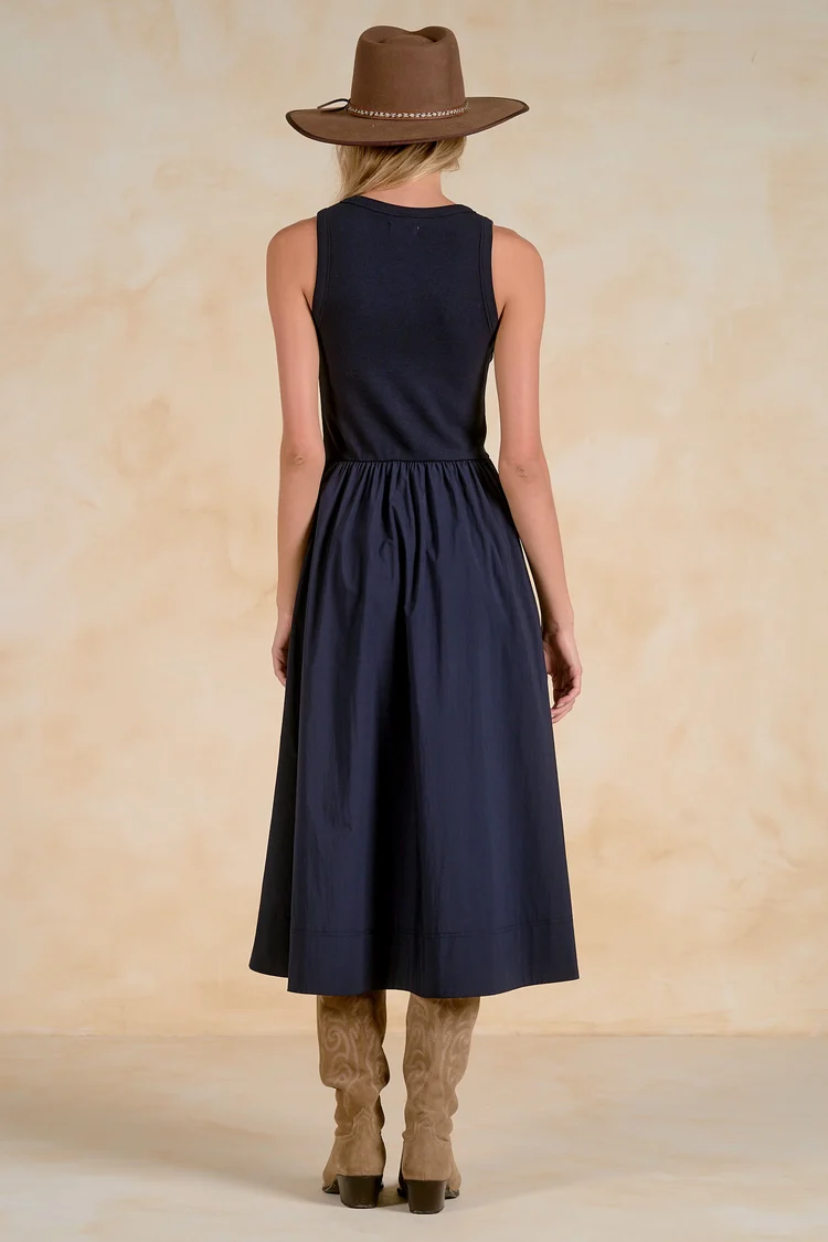 Meadow Navy Dress