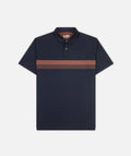 Bunker Stripe Navy Polo