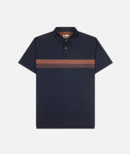 Bunker Stripe Navy Polo
