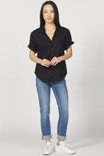 Benning Poplin Black Shirt