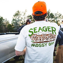 Seager x Mossy Oak Pack Out Vintage White Tee