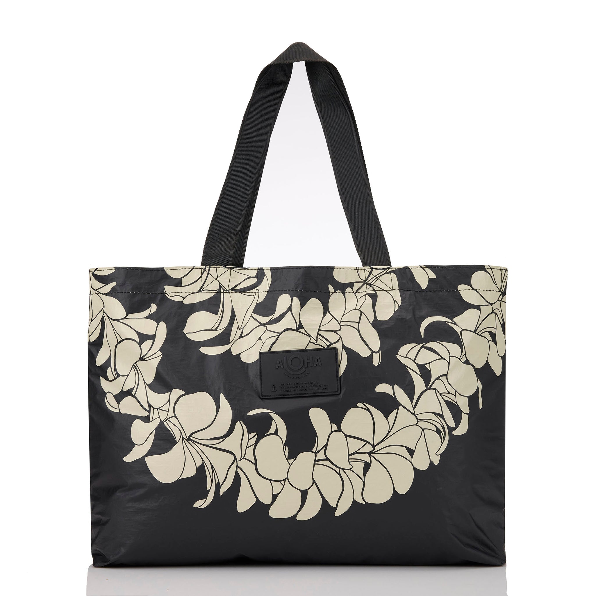 Plumeria Lei Sandstone Holo Holo Tote