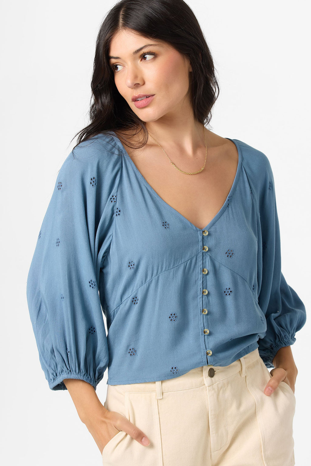 Posie Eyelet Blouse