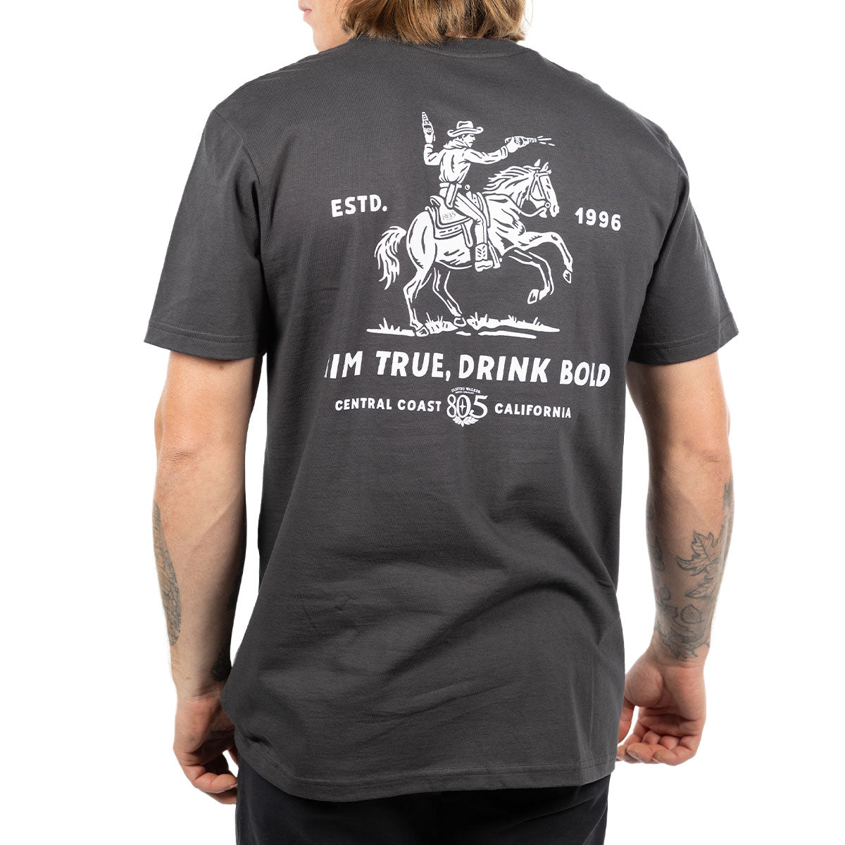 805 Premier Graphite Black Aim True Tee