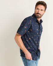 Laramie Western Navy Snap Shirt