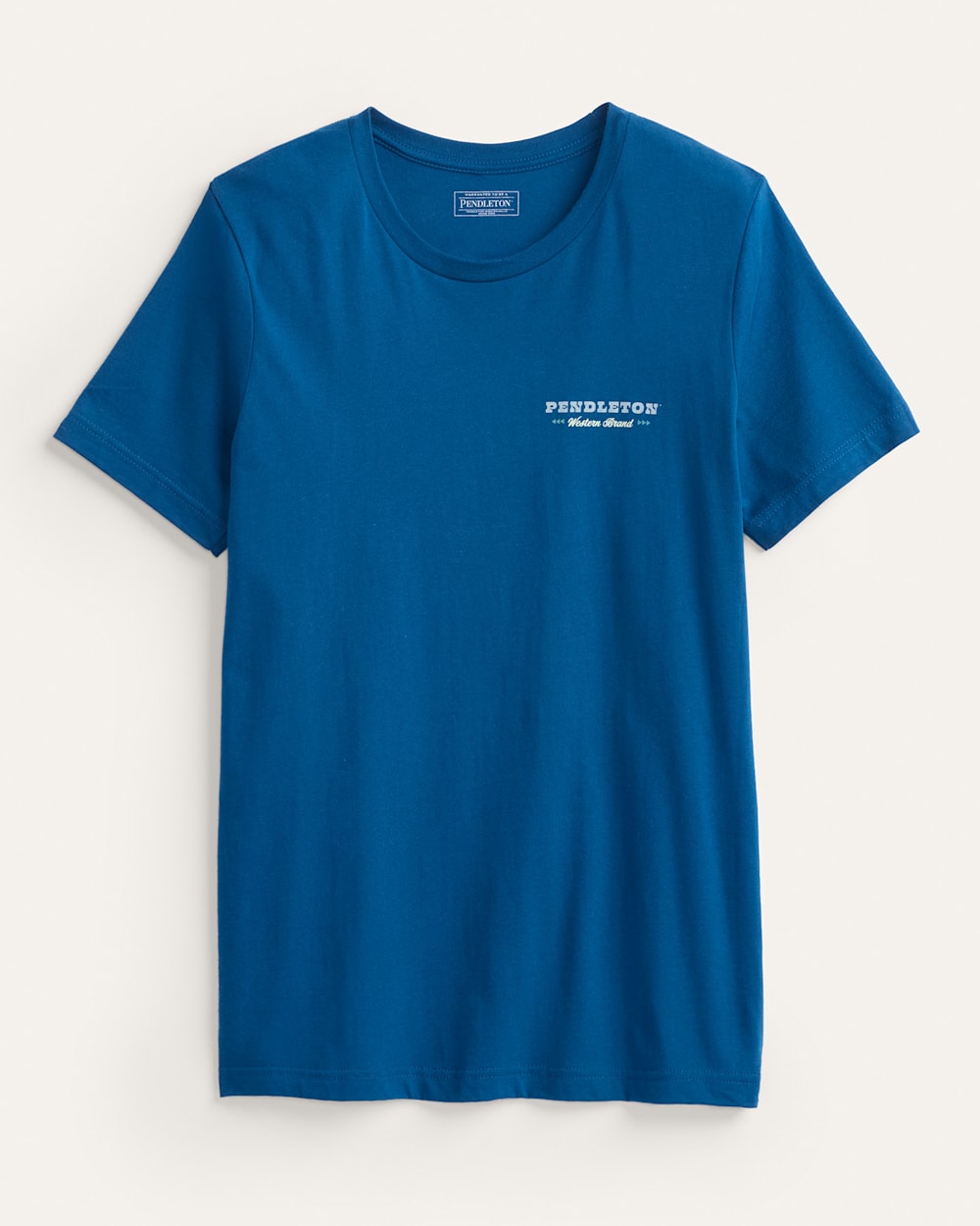 Bison Sunset Cool Blue Tee